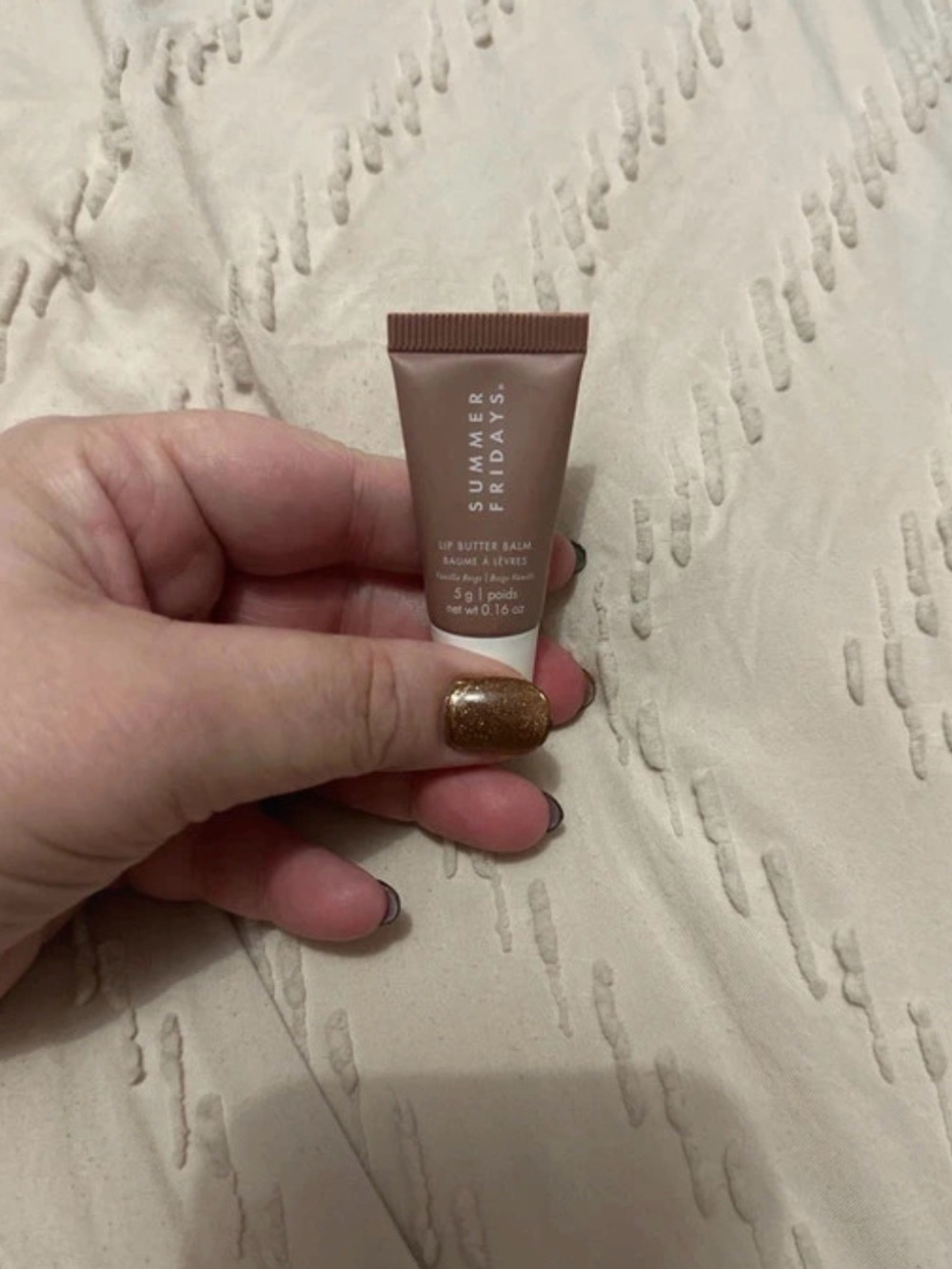 Summer Fridays Lip Butter Balm — Vanilla Beige